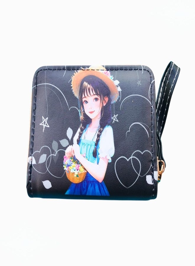 Printed Wallet and Money Purse for Girls - Image 1