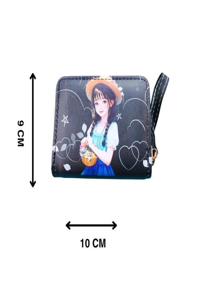 Printed Wallet and Money Purse for Girls - Image 2