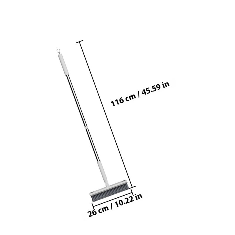 Indoor Broom Sweeping Broom Portable Handle Bathroom Broom Camping Broom House Broom Kitchen Broom Floor Cleaning Broom - Image 2
