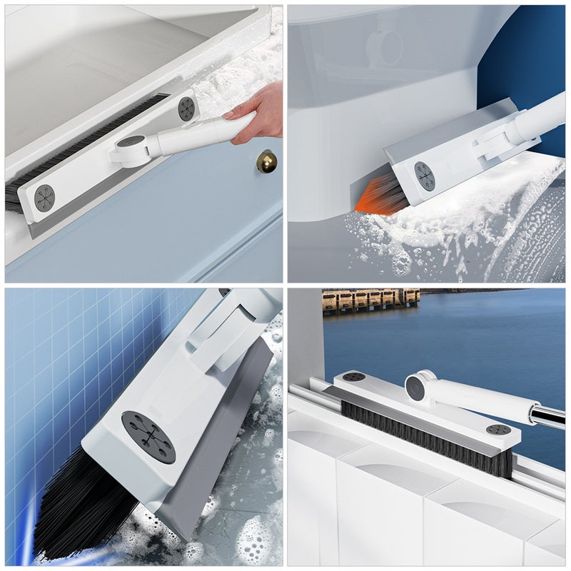 Indoor Broom Sweeping Broom Portable Handle Bathroom Broom Camping Broom House Broom Kitchen Broom Floor Cleaning Broom - Image 3