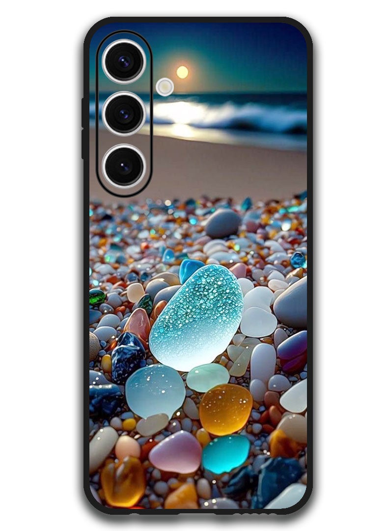 Theodor Protective Case Anti Scratch Shock Proof Bumper Cover For Samsung Galaxy S24 FE Glow Stones 2 - Image 1