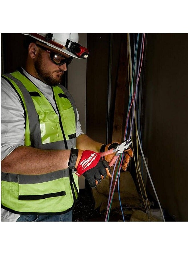 ميلواكي Milwaukee Size 9 (L) Hybrid Leather Gloves - Image 3