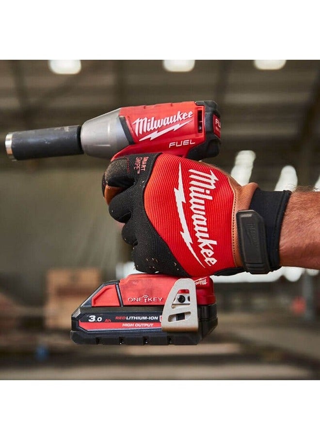 ميلواكي Milwaukee Size 9 (L) Hybrid Leather Gloves - Image 4