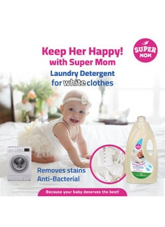 SUPER MOM Laundry Detergent White Clothes  - Image 3