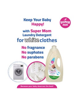 SUPER MOM Laundry Detergent White Clothes  - Image 2