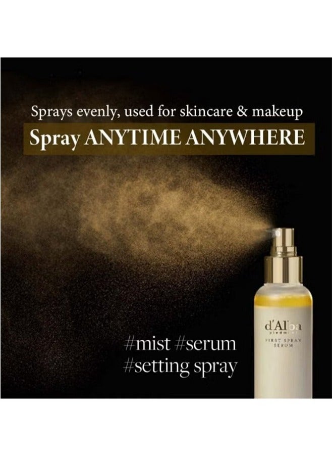d'alba Piedmont First Spray Serum - White Truffle First Spray Serum, Vegan Skin Care, Light-weight Face Moisturizer, Glow Serum for Radiant Skin, Non Comedogenic, All In One Mist, Korean Skin Care - Image 5