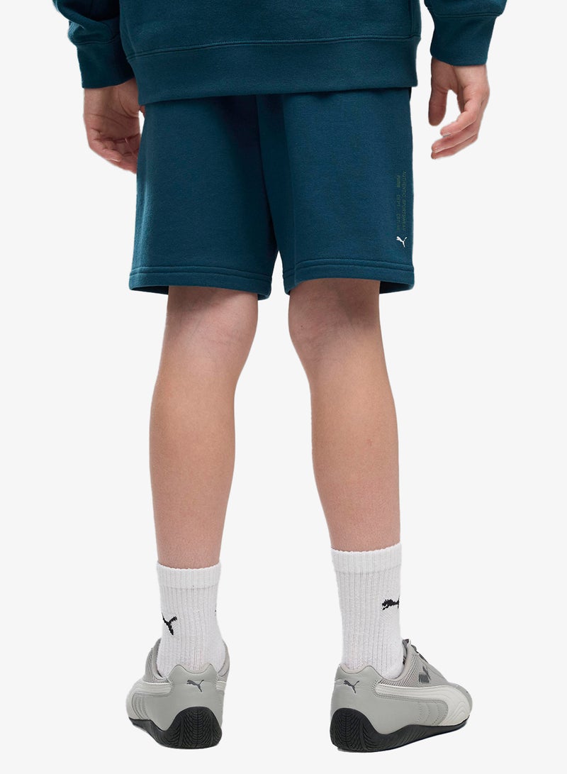 PUMA Youth Graphic Logo Shorts - Image 2