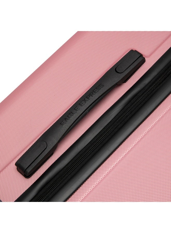 Eagle Express Defender 24-Inch Hard Trolley - Rose Pink - High Quality ABS - Free Protective Cover - 1-Year Warranty - Image 5