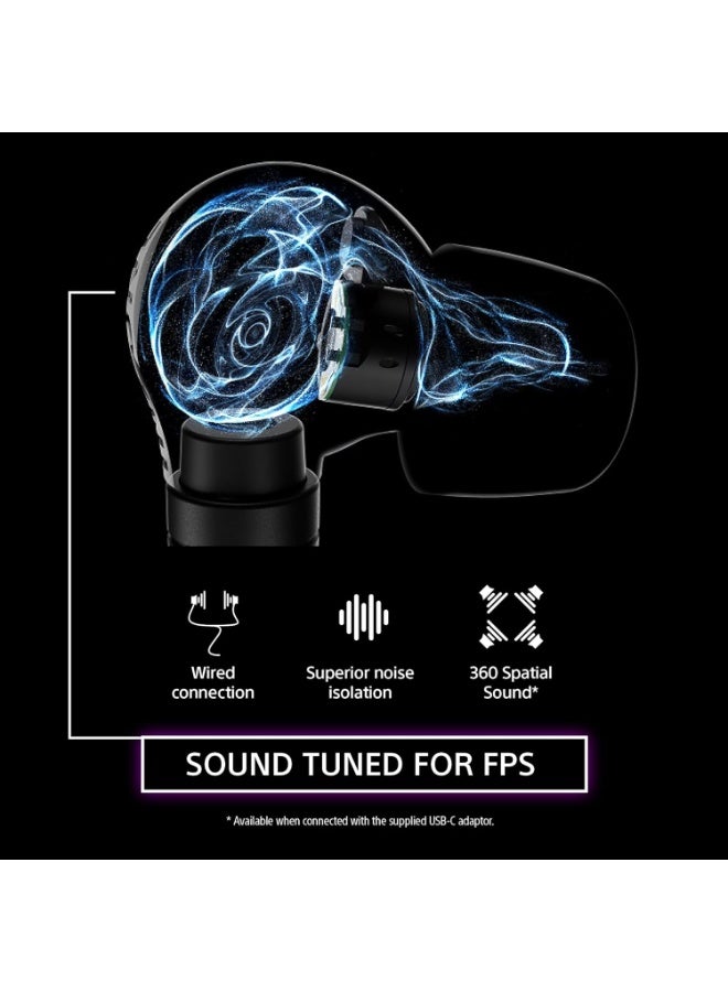 سوني Sony INZONE E9 Wired In-Ear Monitor for Gaming | White - Image 5
