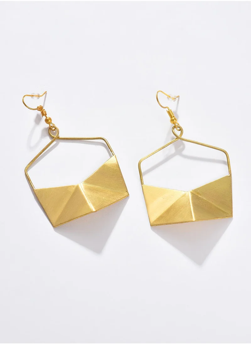SOHI Contemporary Drop Earrings