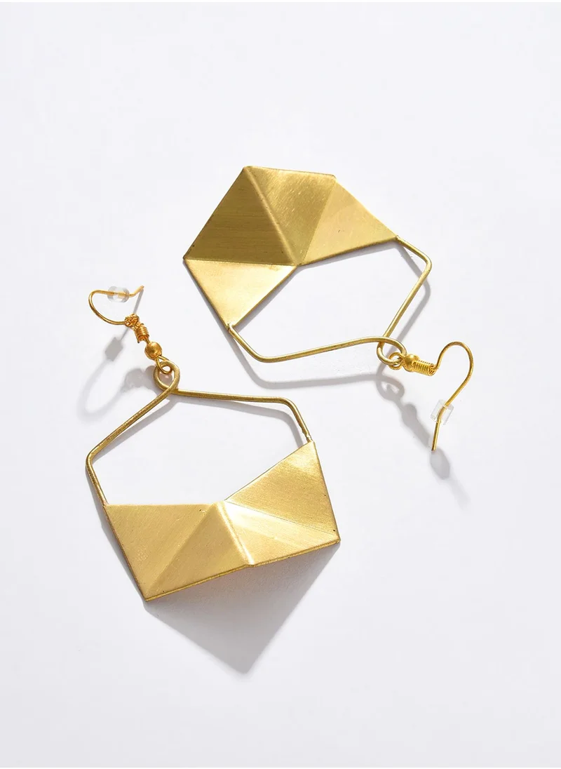 SOHI Contemporary Drop Earrings