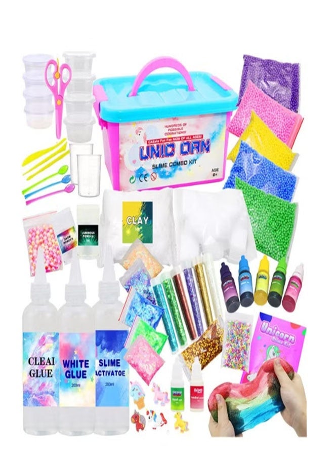 Beauenty Ultimate Slime Kit, 33 Premade Slime Sets, Suitable for Ages 6-12, Food-Grade Non-Toxic, Party/Birthday Gift/Classroom Reward - Image 1