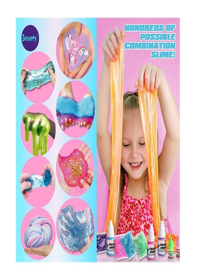 Beauenty Ultimate Slime Kit, 33 Premade Slime Sets, Suitable for Ages 6-12, Food-Grade Non-Toxic, Party/Birthday Gift/Classroom Reward - Image 5