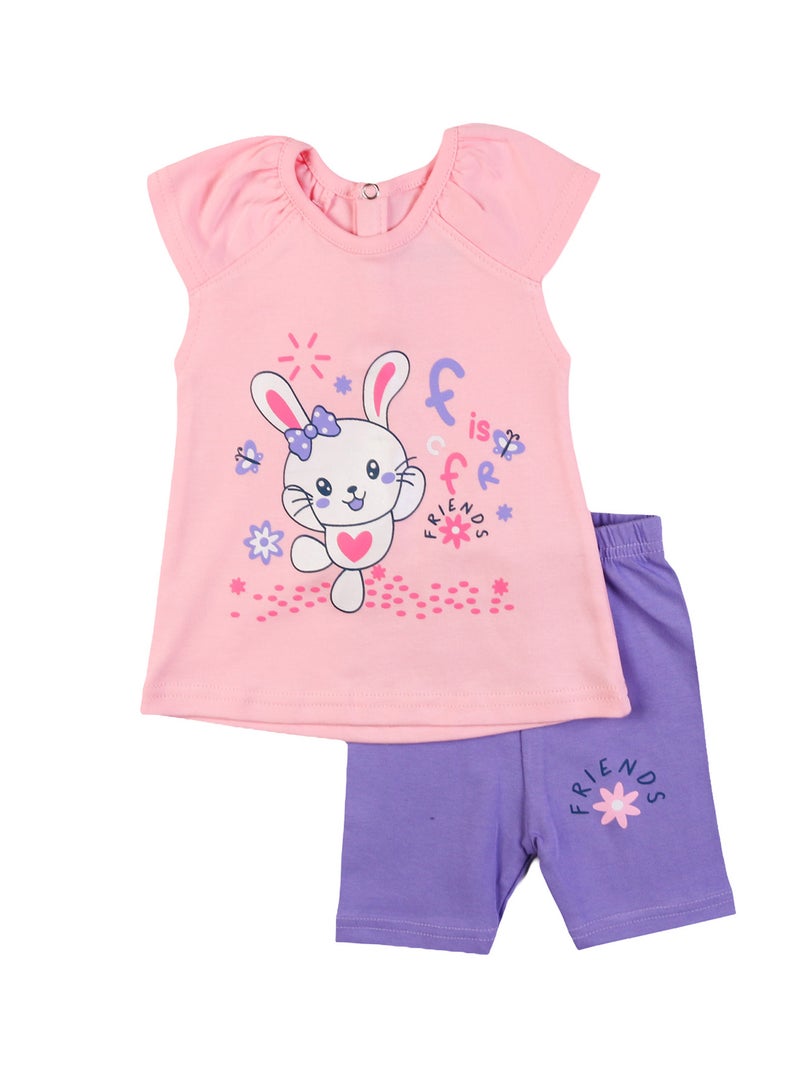 Zercon Summer Pajama Set for Newborn Babies 6241 - Image 1