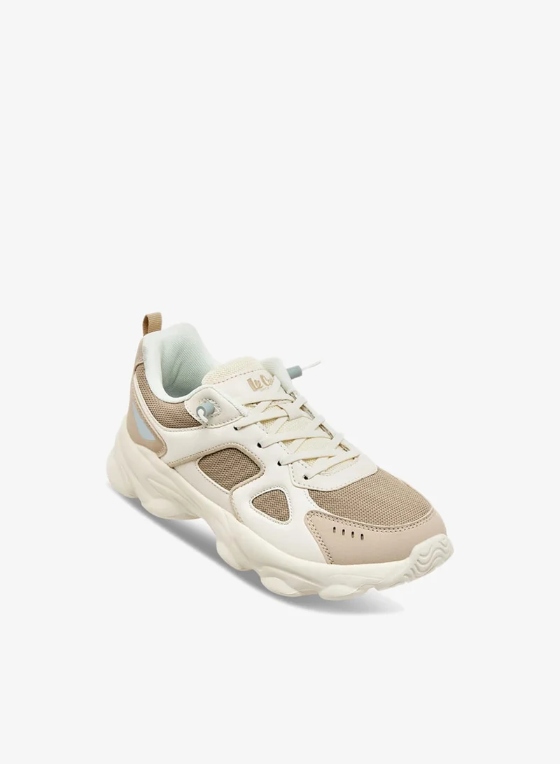 Lee Cooper Boy's Panelled Shoes with Lace-Up Closure