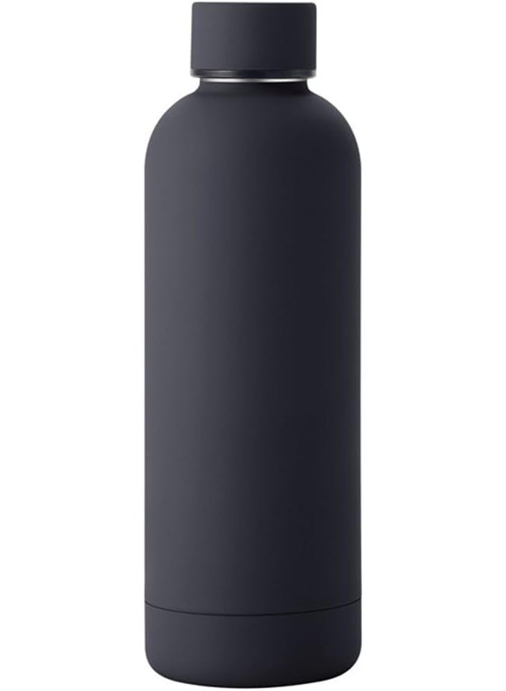 Thermal Water Bottle - Portable Lid Metal Thermal Vacuum Insulated Stainless Steel | Reusable Leak Proof BPA-Free Flask, 500ml, 10 Hours Hot/30 Hours Cold, Double-Walled Design (black) - Image 5