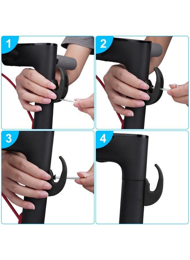 SIGood Electric Scooter Hook, Hook for Xiaomi e Scooter, E Scooter Accessories for Xiaomi Electric Scooter Pro 2/Pro/M365/1S/Lite - Image 4