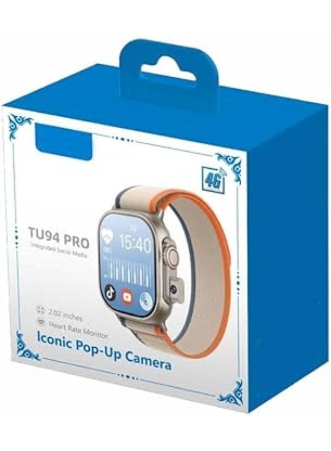 oteeto TU94 PRO 2.2-inch large-screen smartwatch supports all applications with two attachment straps for switching - Image 1