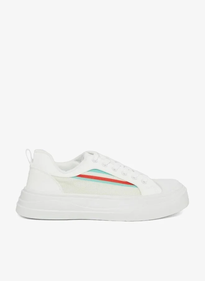 Styli Off White Retro Stripe Sneakers