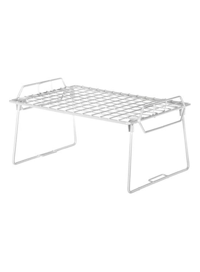 Whitmor Wire Grid Stacking Utility Shelf 1-TIER, 10"L x 16"W x 8"H - Image 1