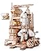 ROKR 3D Puzzles for Adults Space Shuttle Interactive DIY Building Model with Lighting Airplane Wooden Puzzles Desk Decor Engineering Gifts for Adults Men Teens 14 STEM Project - Image 2