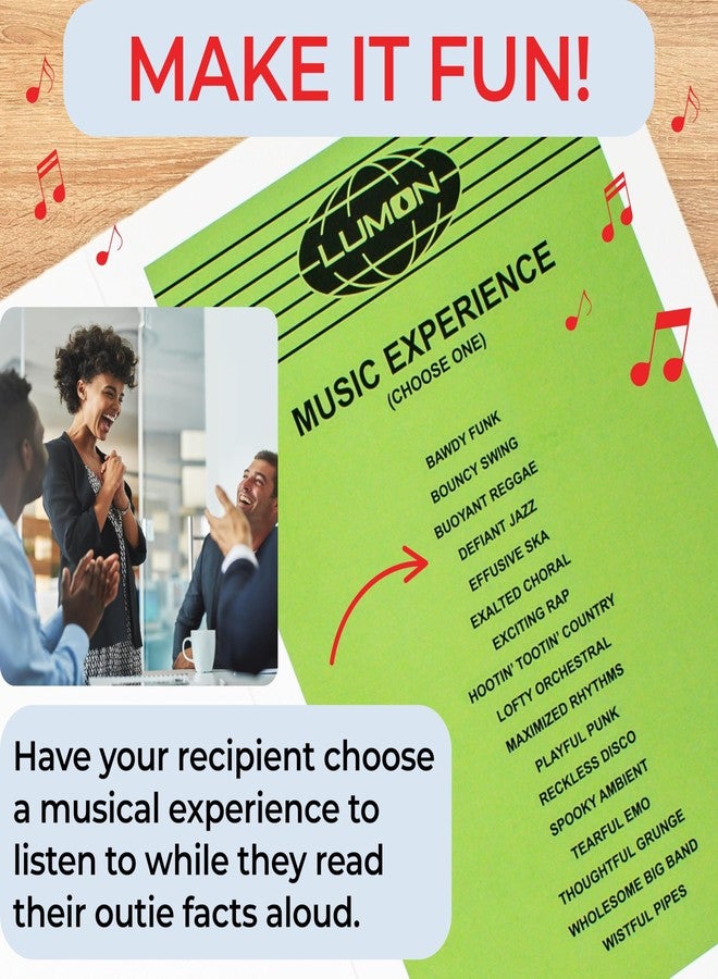 Chillkat Severance Birthday Card, Funny TV Show Gift for Men or Women, Lumon Industries Merch, Happy Bday Innie Outie Facts, Defiant Jazz Music Experience for Wife Husband Friend or Work Employee - Image 4