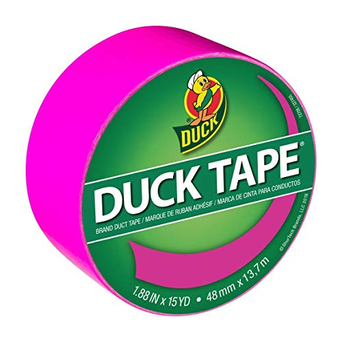 Duck Brand Color Duct Tape: 1.88 in. x 15 yds. (Atomic Yellow) - Image 2
