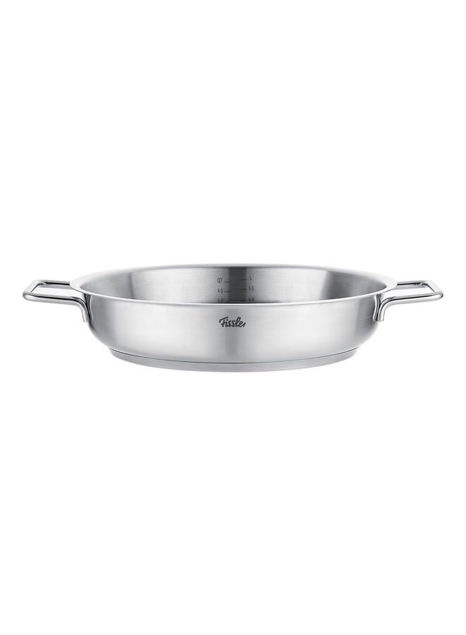 Fissler طقم فاسلر النقي - مقلاة، 9.5 بوصة، من الفولاذ المقاوم للصدأ، صنع في ألمانيا - مناسبة للطبخ بالحث - Image 1