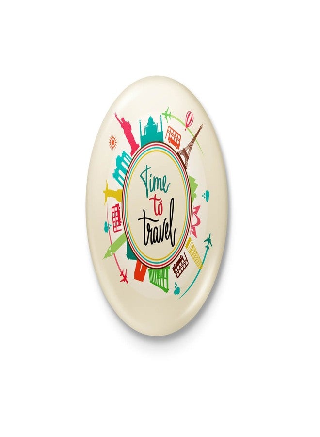 alterEgo - Time To Travel! Badge with safety-pin back