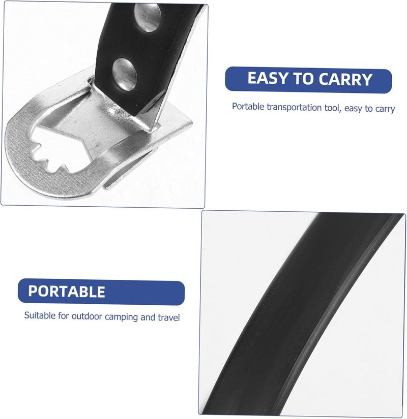 POPETPOP 2PCS Auto Battery Carrier Strap Heavy Duty Lift Straps Sturdy Nylon Material for Camping and Outdoor Use - Image 4