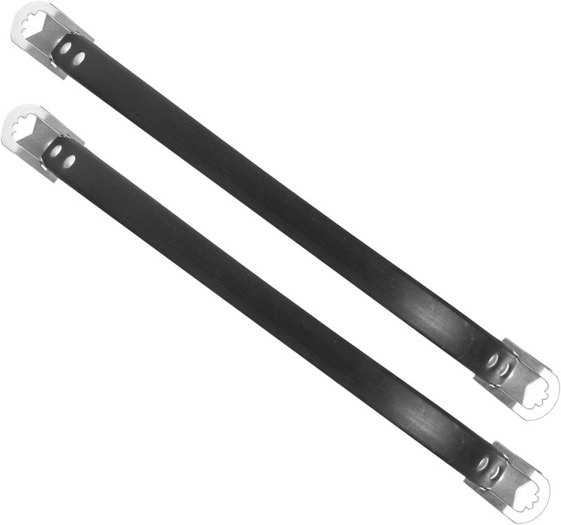 POPETPOP 2PCS Auto Battery Carrier Strap Heavy Duty Lift Straps Sturdy Nylon Material for Camping and Outdoor Use - Image 1