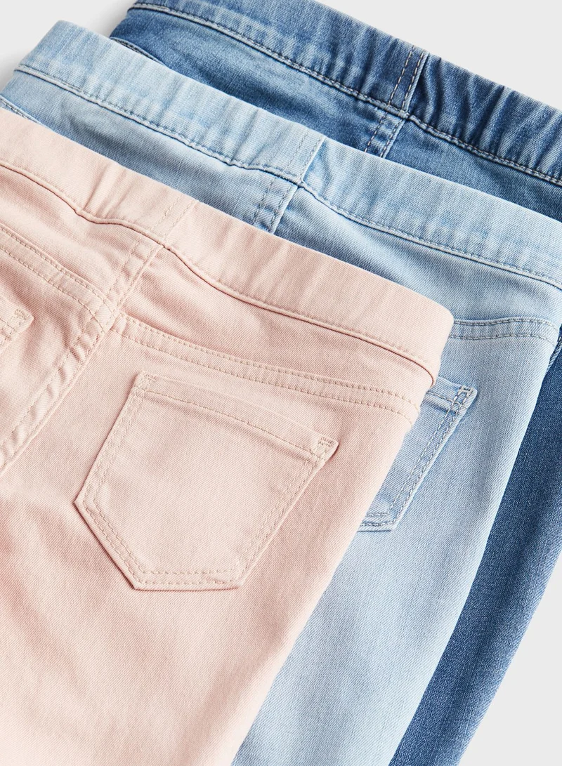 H&M Kids 3 Pack Denim Leggings