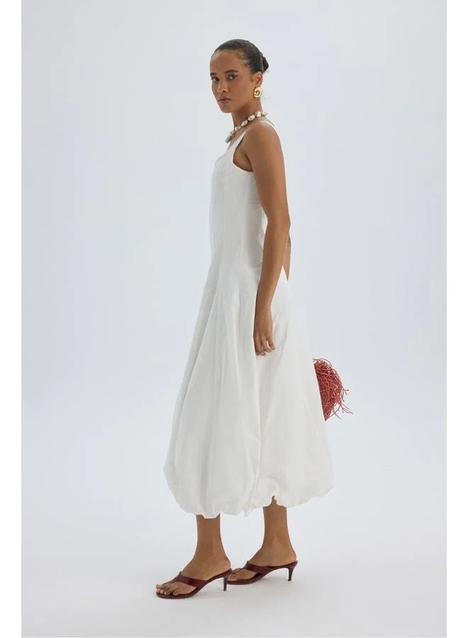 MAI STUDIOS CO.  Garda Long Balloon Dress for Women | Best Price UAE