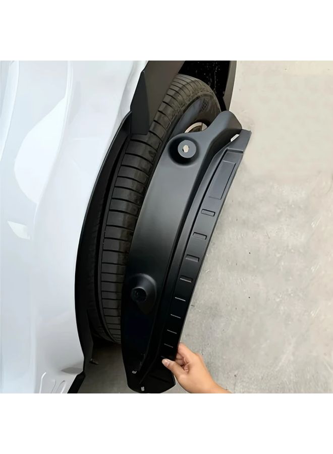 قطعتان من واقيات الطين للعجلات الخلفية للسيارات الرياضية متعددة الاستخدامات، غطاء بطانة عالي الجودة ومتين - Image 5