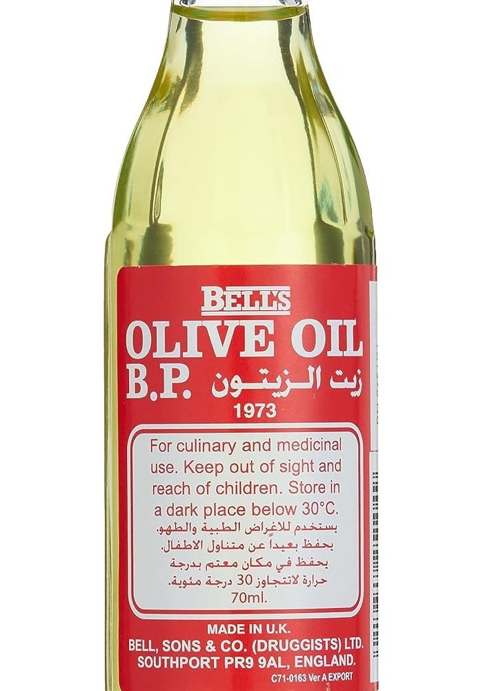 Bell's Healthcare Olive Oil 70ml - Image 1