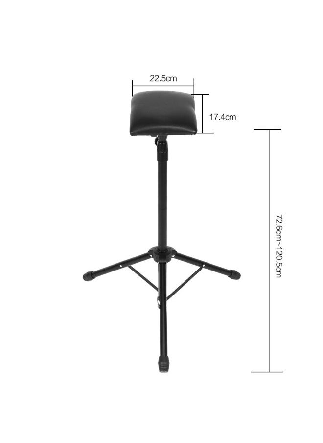 klarako - Tattoo Armrest, Adjustable Height and Angle Tattoo Workstation Arm Rest Tattoo Stand Soft Sponge Pad PU Leather Tattoo Arm Leg Armrest for Studio Salon Tattoo (Tripod Stand) - Image 1