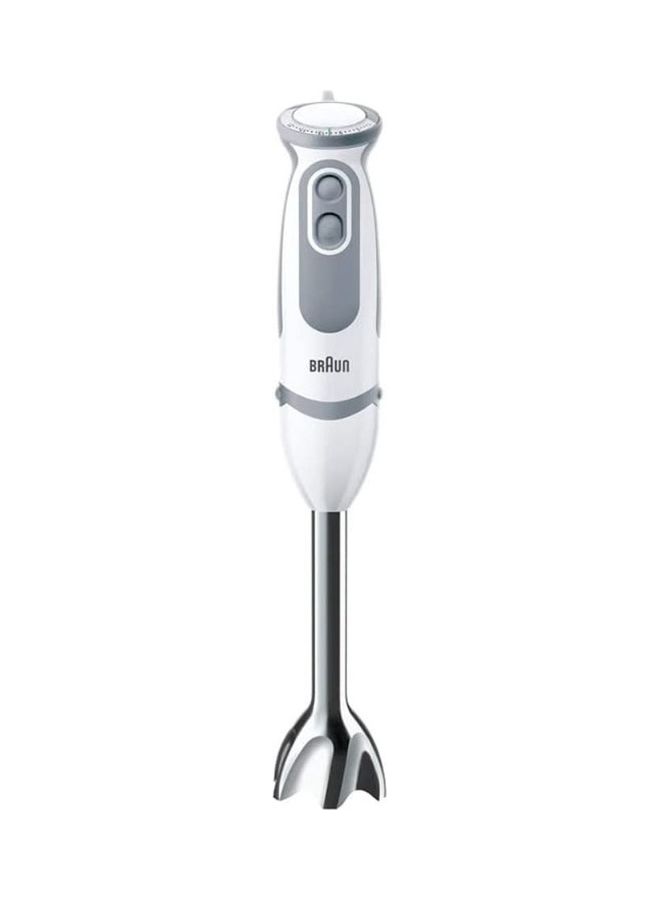 BRAUN House Hold Hand Blender, Plastic 1000 W MQ 5200 White and Grey - Image 2