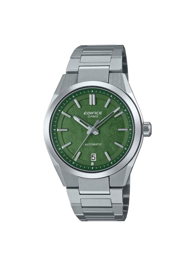 Casio Edifice AUTOMATIC EFK-100D-3A Green Forged Carbon-Style Dial - Image 1