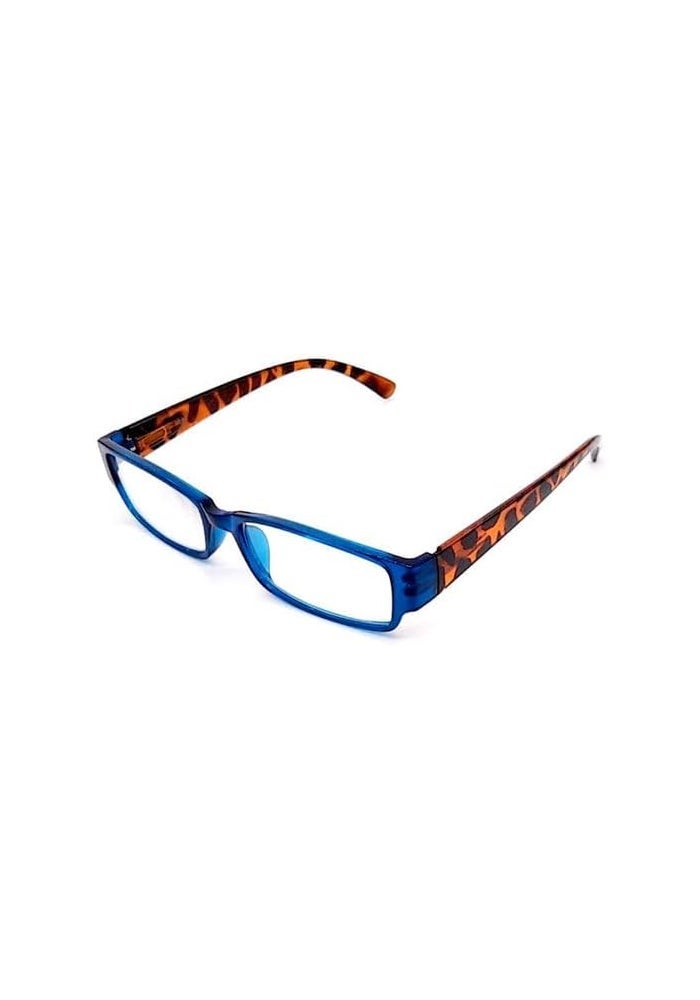 Daiso Bi-color Reading Glasses - Blue (3.0 Power)