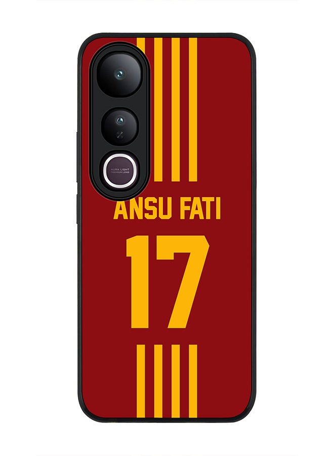 Stylizedd For vivo V50 Lite Case,Slim fit Camera Protection, Shockproof Thin Phone cover  - Football - Spain ,  Ansu Fati