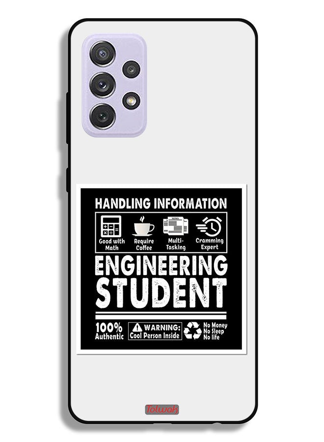 Tolwak Samsung Galaxy A72 5G Protective Case Cover Engineering Student Sticker - Image 1