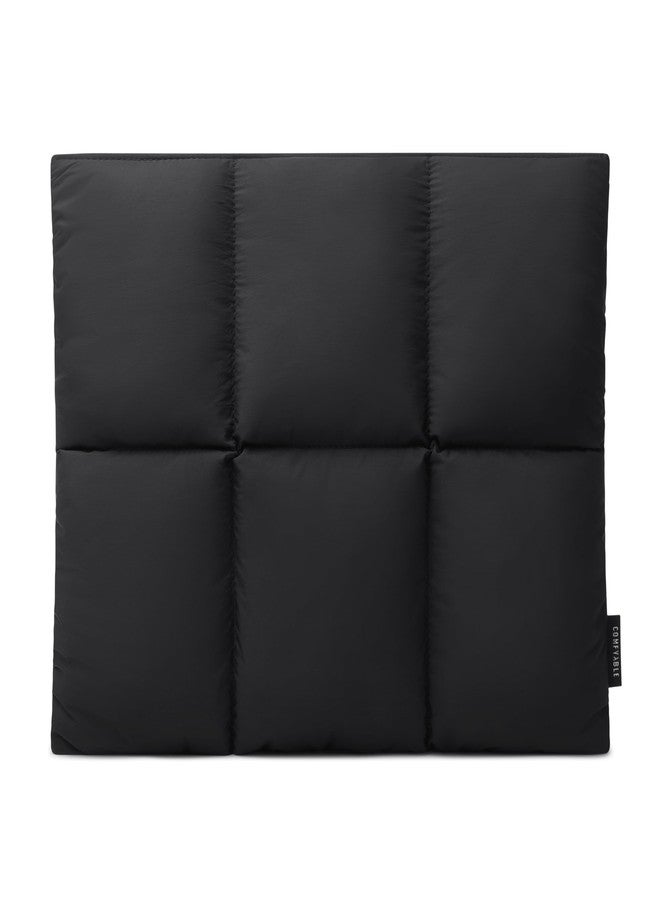 Comfyable Puffy Laptop Sleeve 13 Inch 14 Inch, Quilted Puffer Laptop Carrying Case for Women, Pillow Case Compatible with MacBook Air/Pro M5 M4 M3 M2 Pro/Max 2026, 13" MacBook Neo A18, Black