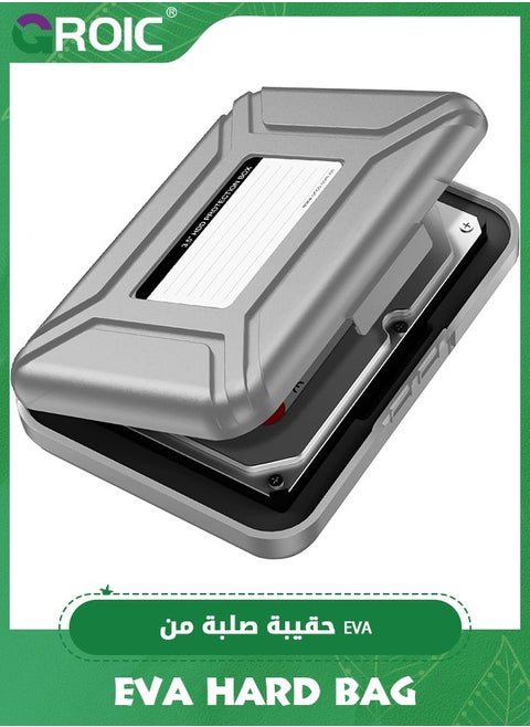 Hard Drive Case 3.5 inch HDD Storage Moistureproof Dustproof Protective Bag Anti-Static and Shockproof External Hard Drive Suit for WD,Seagate,Toshiba