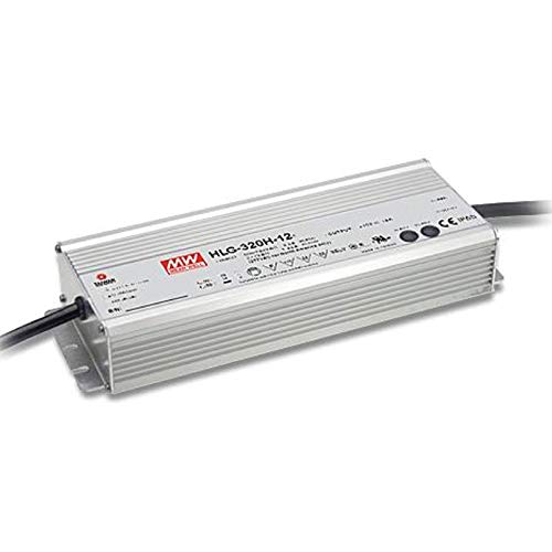 MEAN WELL Switching LED Driver Power Supply - Cable for Input and Output, 12V 22A 264W - HLG-320H-12 , Grey - Image 2