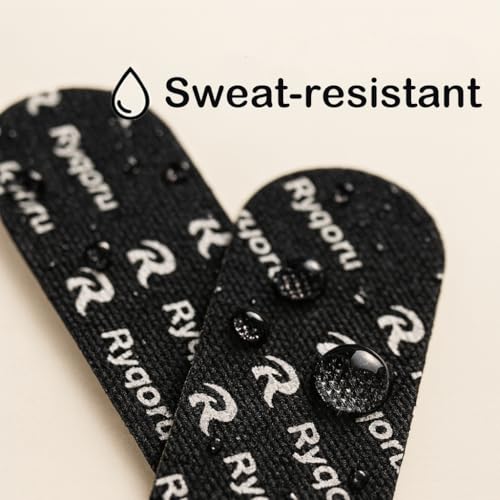 Ryqoru 120 PCS Bowling Thumb Tape (Fast Release Black) – Pre-Cut Finger Insert Grip Tape for Bowlers, 1" x 2.75" Protective Tape, No Residue, Breathable - Image 3