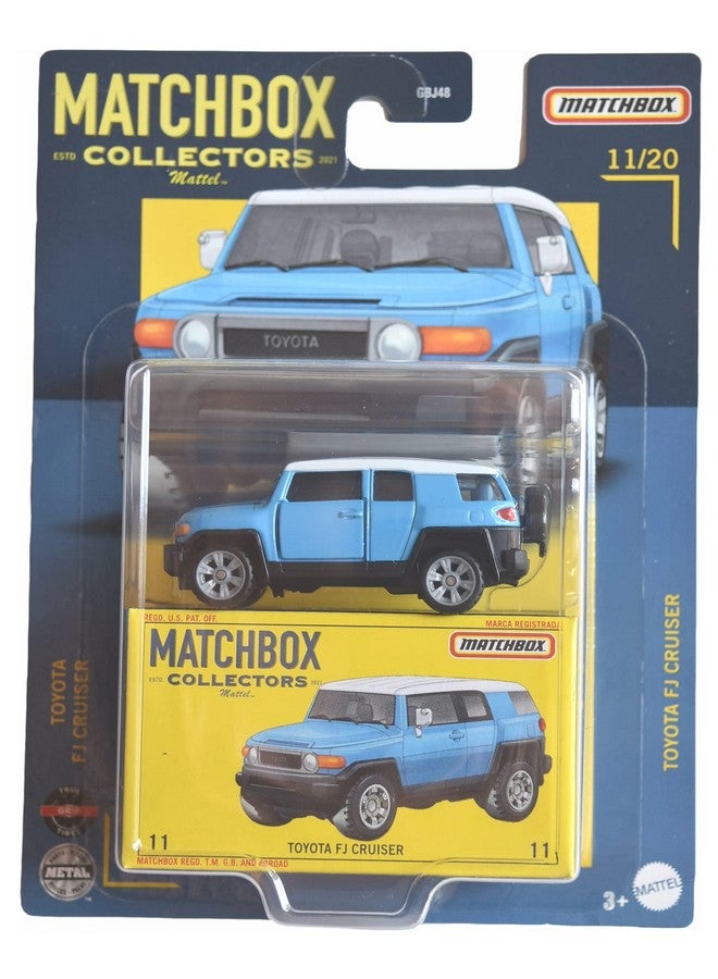 MATCHBOX Matchbox Toyota FJ Cruiser, [Blue] 11/20 Collectors 