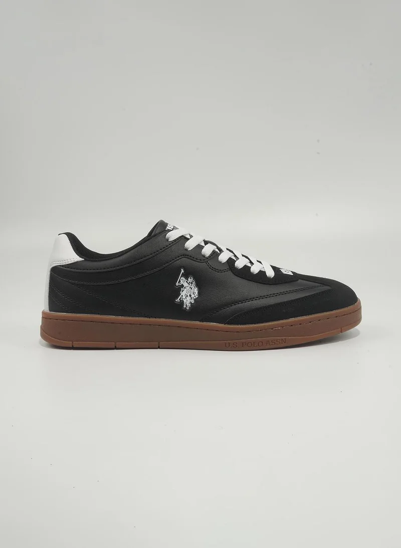 U.S. Polo Assn. Black Vale Men's Casual Shoes - Black for Men | Best Price UAE
