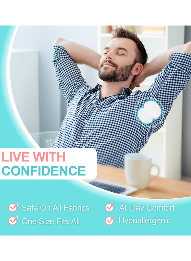 Underarm Sweat Pads, 100Pcs Disposable Underarm Shields Pads for Clothing Sweating Comfortable Unflavored Non Sweat Armpit Protection, Comfortable Unflavored, Non VisibleUnderarm Sweat Pads, 100Pcs Disposable Underarm Shields Pads for Clothing Sweating Comfortable Unflavored Non Sweat Armpit Protection, Comfortable Unflavored, Non Visible