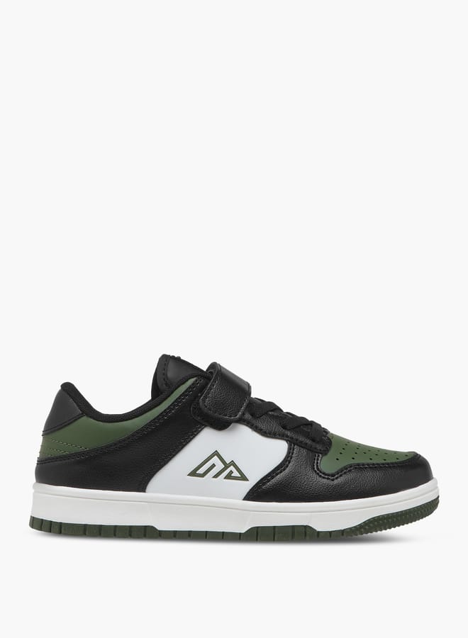 Oaklan by Shoexpress Boys Panelled Sports Shoes with Hook and Loop Closure  - Image 3