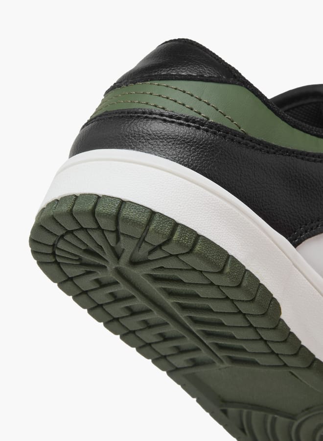 Oaklan by Shoexpress Boys Panelled Sports Shoes with Hook and Loop Closure  - Image 5